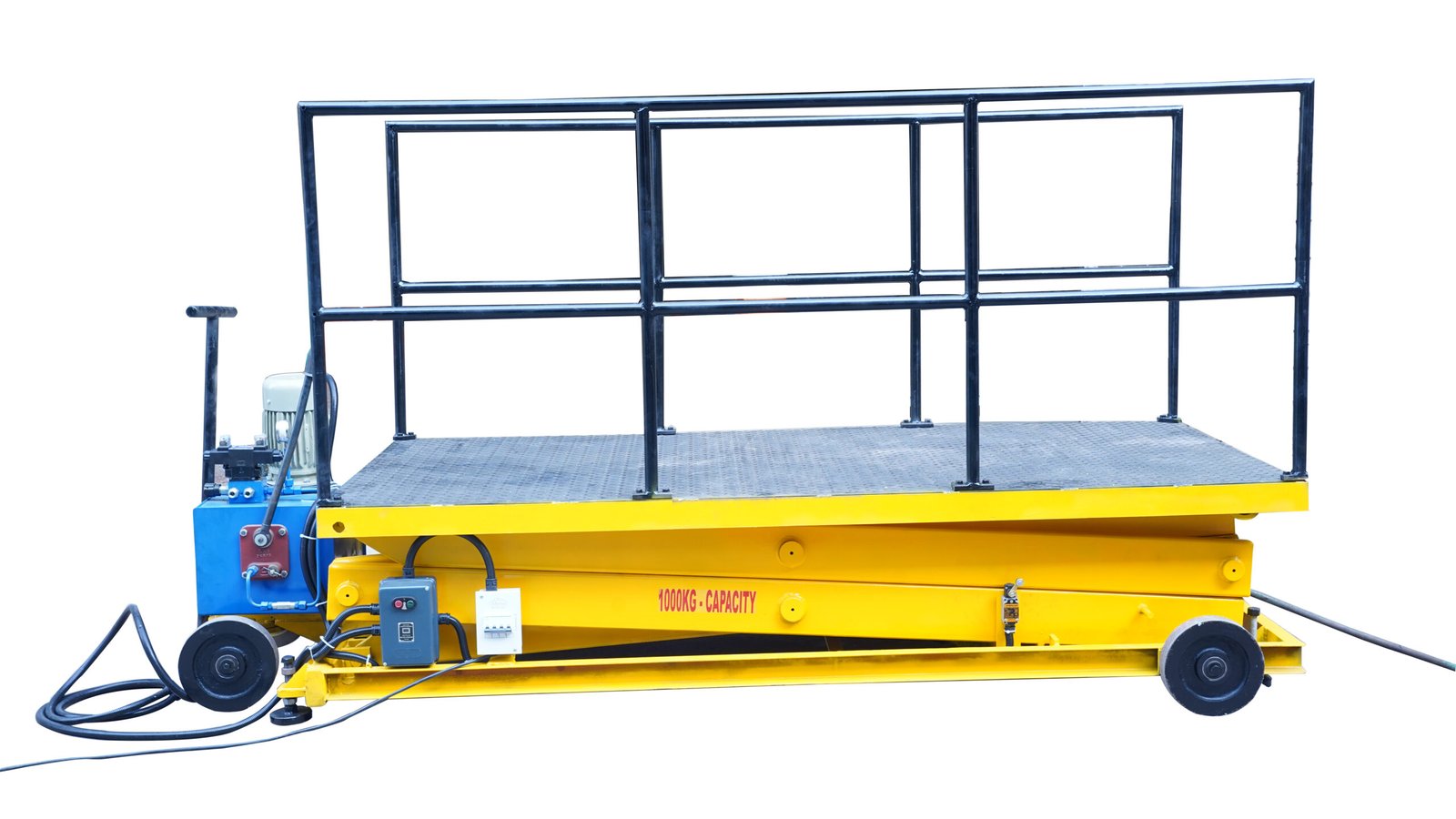 1000 KG Capacity  Hydraulic Scissor Lift