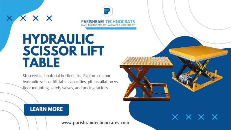 Custom Heavy-Duty Hydraulic Scissor Lift Tables: Sizing, Pit vs. Floor Mounting & Pricing Guide